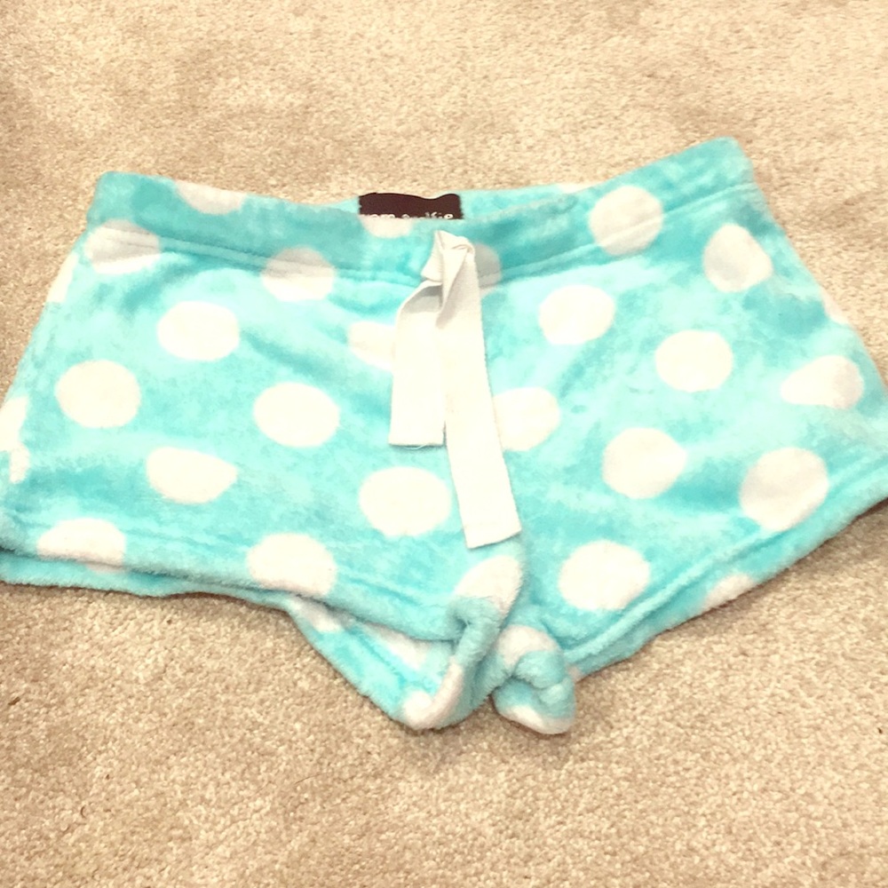 Super soft plush pajama shorts!